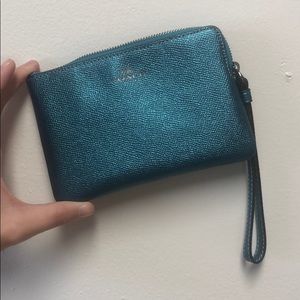 Coach Teal Handbag 🌟